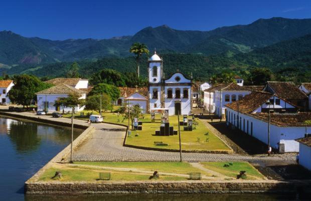 Casa Com Vista Para O Mar Em Paraty Villa Exterior foto